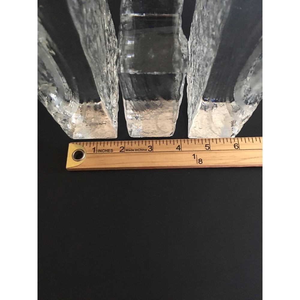 Modern Textured Glass Decor Glass Blocks Transparent Ice Crystal Textural Glass - Picture 10 of 13